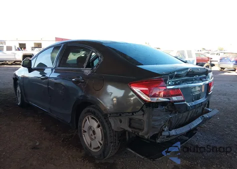 2013 Honda Civic Hf from USA, damaged, VIN 2HGFB2F63DH562604